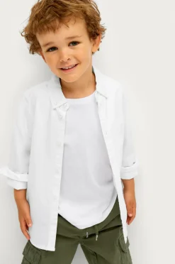 Ellos Collection Skjorte David i oxford Hvid Online