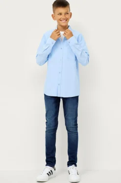 Ellos Festtøj|Skjorter>Collection Skjorte David i oxford Lyseblå