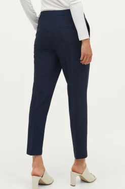 Ellos Collection Slacks med et stræk Midnatsblå Outlet