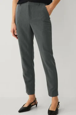 Ellos Bukser>Collection Slacks med et stræk Gråmeleret