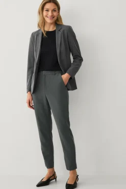 Ellos Bukser>Collection Slacks med et stræk Gråmeleret