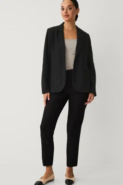 Ellos Collection Slacks med et stræk Sort