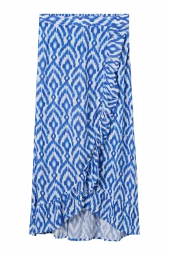 Ellos Collection Slå-om nederdel med flæser Clearance