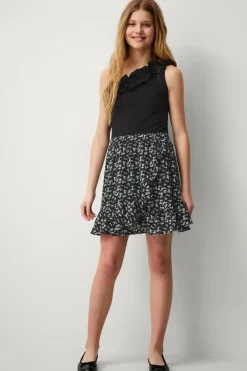 Ellos Collection Slå-om nederdel Tilda B Girl Blomstret Hot