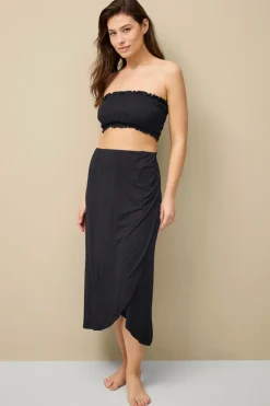 Ellos Collection Smocket tubetop Sort Best