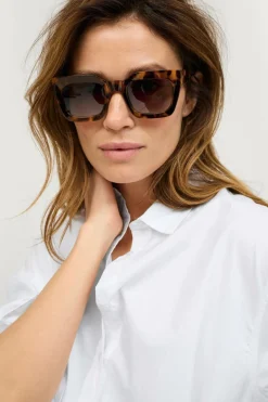 Ellos Collection Solbriller Skildpaddemønstret Online