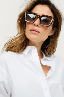 Ellos Collection Solbriller Skildpaddemønstret Online