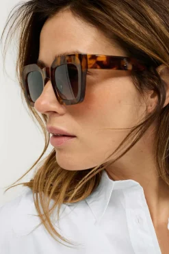 Ellos Collection Solbriller Skildpaddemønstret Online