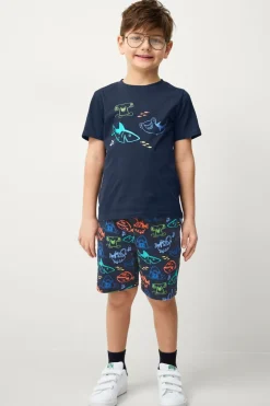 Ellos Sæt Til Børn|Shorts>Collection Sæt Joel Marine