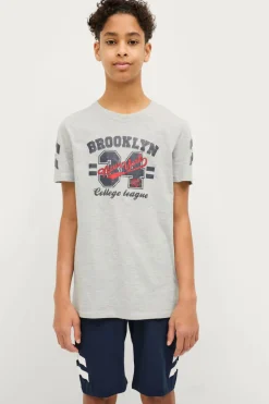 Ellos Collection Sæt Zac med T-shirt og shorts Marineblå Online