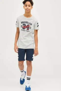 Ellos Collection Sæt Zac med T-shirt og shorts Marineblå Online