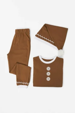 Ellos Collection Sæt Gingerbread 3 dele Kamelbrun Clearance