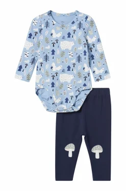 Ellos Bodies>Collection Sæt Loa Turkis meleret + sort