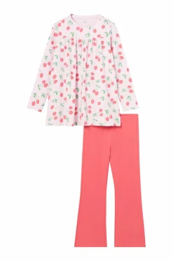 Ellos Collection Sæt Andrea Rosa Kirsebær Hot