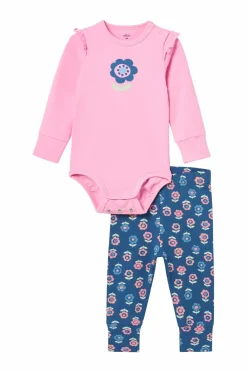 Ellos Bodies>Collection Sæt Poppy Blå blomster