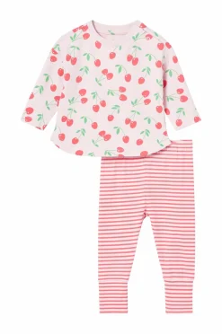 Ellos Trøjer|Bukser, Jeans & Leggings>Collection Sæt Charlie Rosa kirsebær