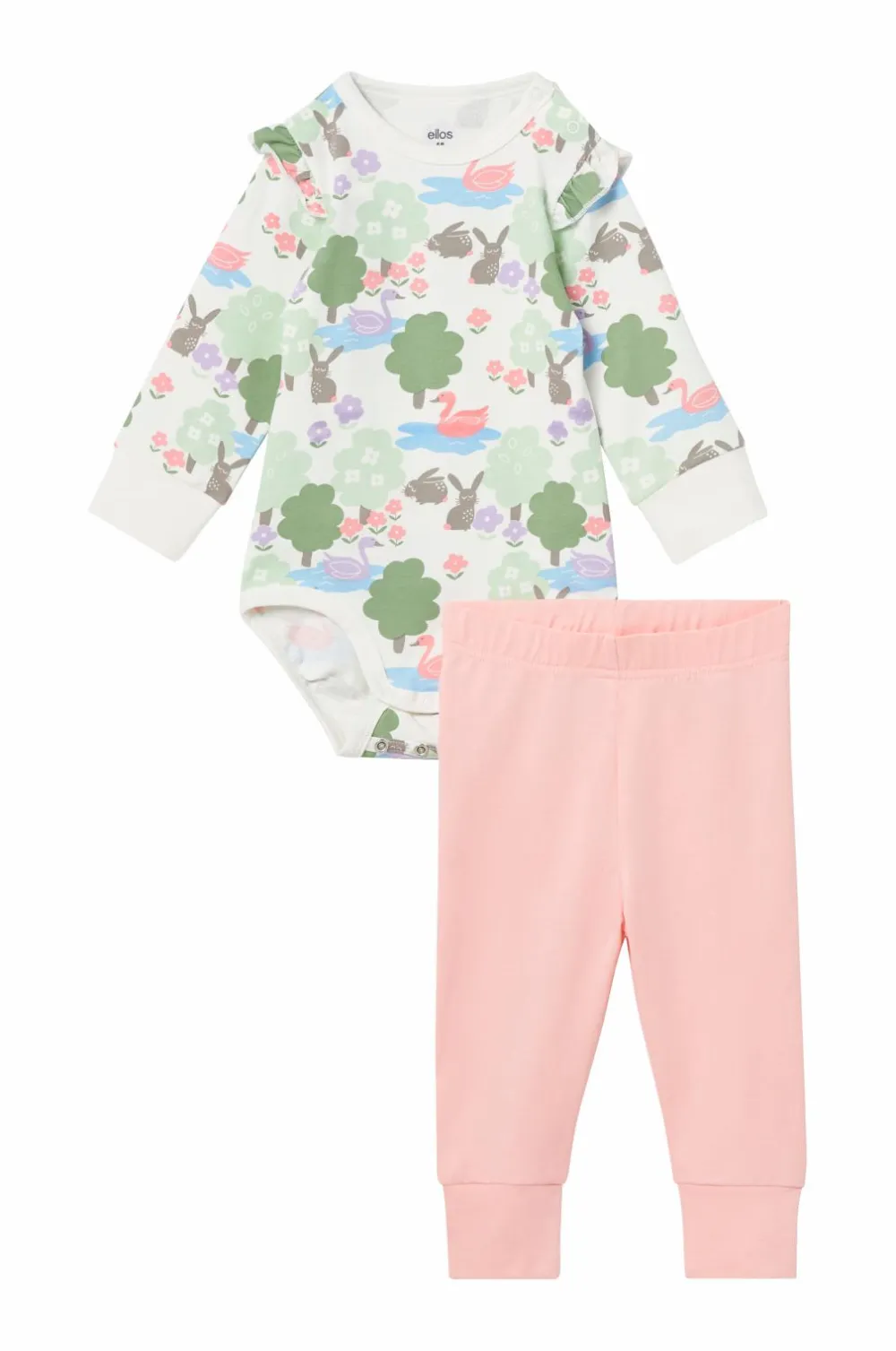 Ellos Collection Sæt Poppy Lyserød have Best