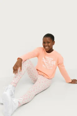 Ellos Sæt Til Børn>Collection Sæt Carmen Aprikosmønstret