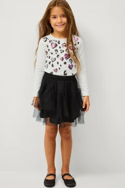 Ellos Nederdele>Collection Sæt Mira Hvid + sort