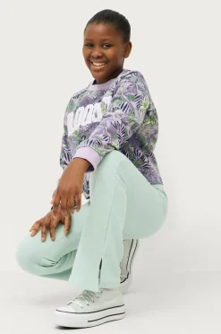 Ellos Collection Sæt Dahlia Lilla/grøn mønstret Sale