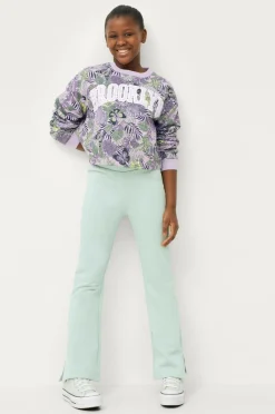 Ellos Collection Sæt Dahlia Lilla/grøn mønstret Sale