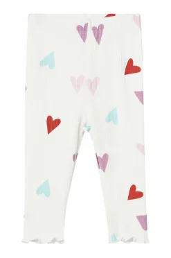 Ellos Toppe & T-Shirts|Bukser, Jeans & Leggings>Collection Sæt Sofie Hvidt hjerte mønster