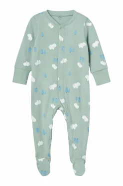 Ellos Bodies>Collection Startkit Sunny Blå+grøn mønstret