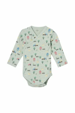 Ellos Collection Startersæt Simone 3-pak Grønmønstret New