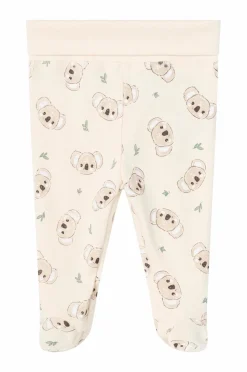 Ellos Collection Startersæt 4 dele beige koala-mønstret Sale