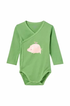 Ellos Collection Startsæt Baby Sunny 5 dele grønt fåremønster Hot