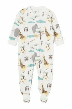 Ellos Collection Startsæt Baby Sunny 5 dele Hvidt savannedyr Discount