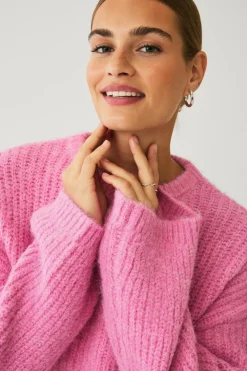 Ellos Trøjer & Cardigans>Collection Strikket Pullover rosa
