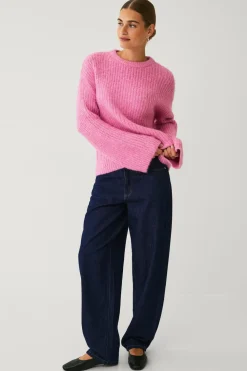Ellos Trøjer & Cardigans>Collection Strikket Pullover rosa