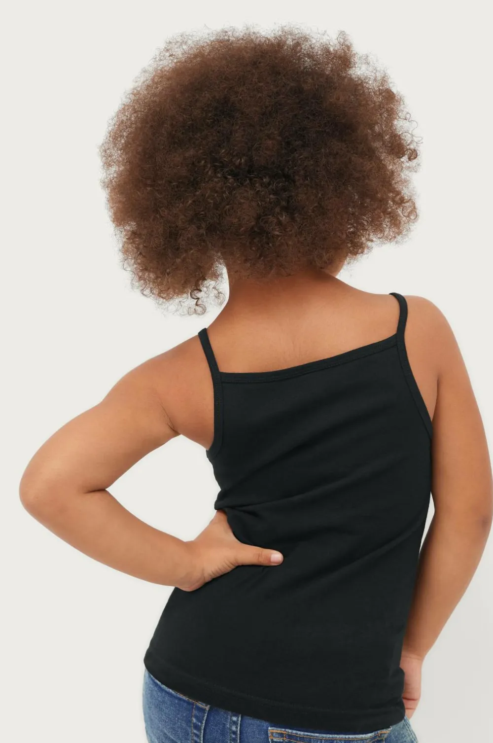 Ellos Basistøj>Collection Stroptop Elsie 2-pak Black mdf/metal