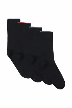 Ellos Undertøj>Collection Strømper Sock 4-pak Sort 7-pak