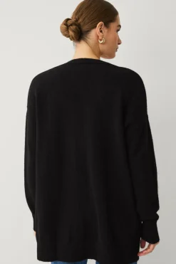 Ellos Collection Strikket cardigan Sort Sale