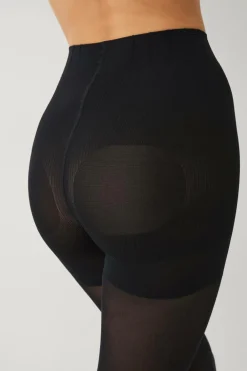 Ellos Strømpebukser>Collection Strømpebukser Push Up 40 DEN Medium Support Dull Sort