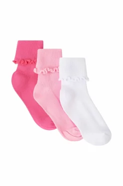 Ellos Collection Strømper 3-pack Lyserød Outlet