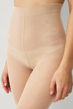 Ellos Collection Strømpebukser Hold in 40 DEN Medium Support Semishiny lys beige Outlet