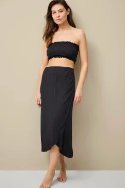 Ellos Strandtøj>Collection Strandkjole / kjole Frida Sort