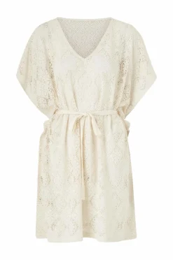 Ellos Strandtøj>Collection Strandtunika Naturlig hvid