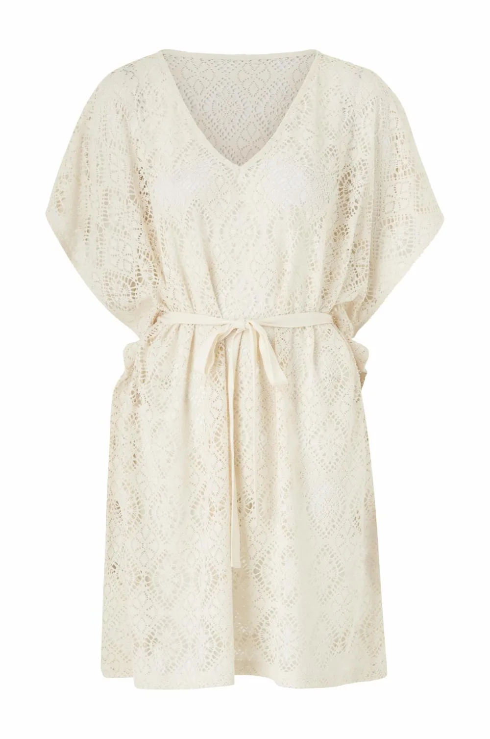 Ellos Strandtøj>Collection Strandtunika Naturlig hvid