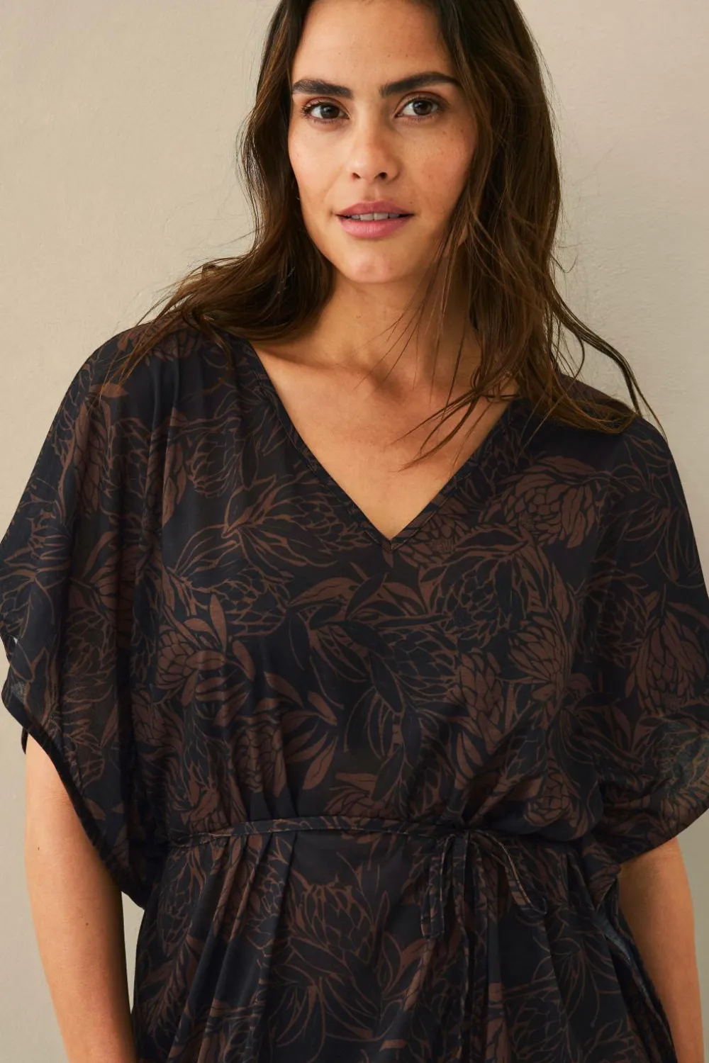 Ellos Collection Strandtunika Mønstret Sale