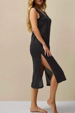 Ellos Collection Strandkjole Sort Sale