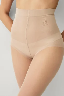 Ellos Shaping|Strømpebukser>Collection Strømpebukser Hold In 20 DEN Medium Support Semishiny Beige
