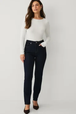 Ellos Collection Stretchjeans med lige bener skylle Best