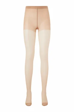 Ellos Collection Strømpebukser 20 Denier Shiny 2-pak Beige Best