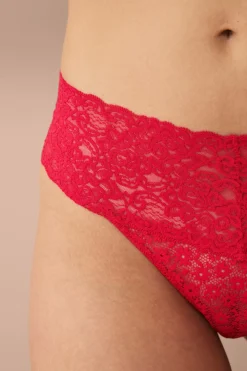 Ellos Trusser>Collection Stringtrusser 2-pak Rød