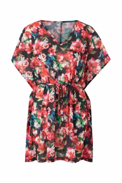 Ellos Collection Strandtunika Blomstret Sale