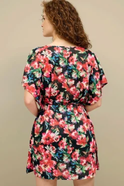 Ellos Collection Strandtunika Blomstret Sale